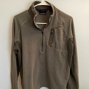 Two toned gray Marmot women’s fleece